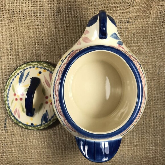 Temptations Rooster Old World 16oz Covered Dish Oven/Microwave Safe - Picture 5 of 7